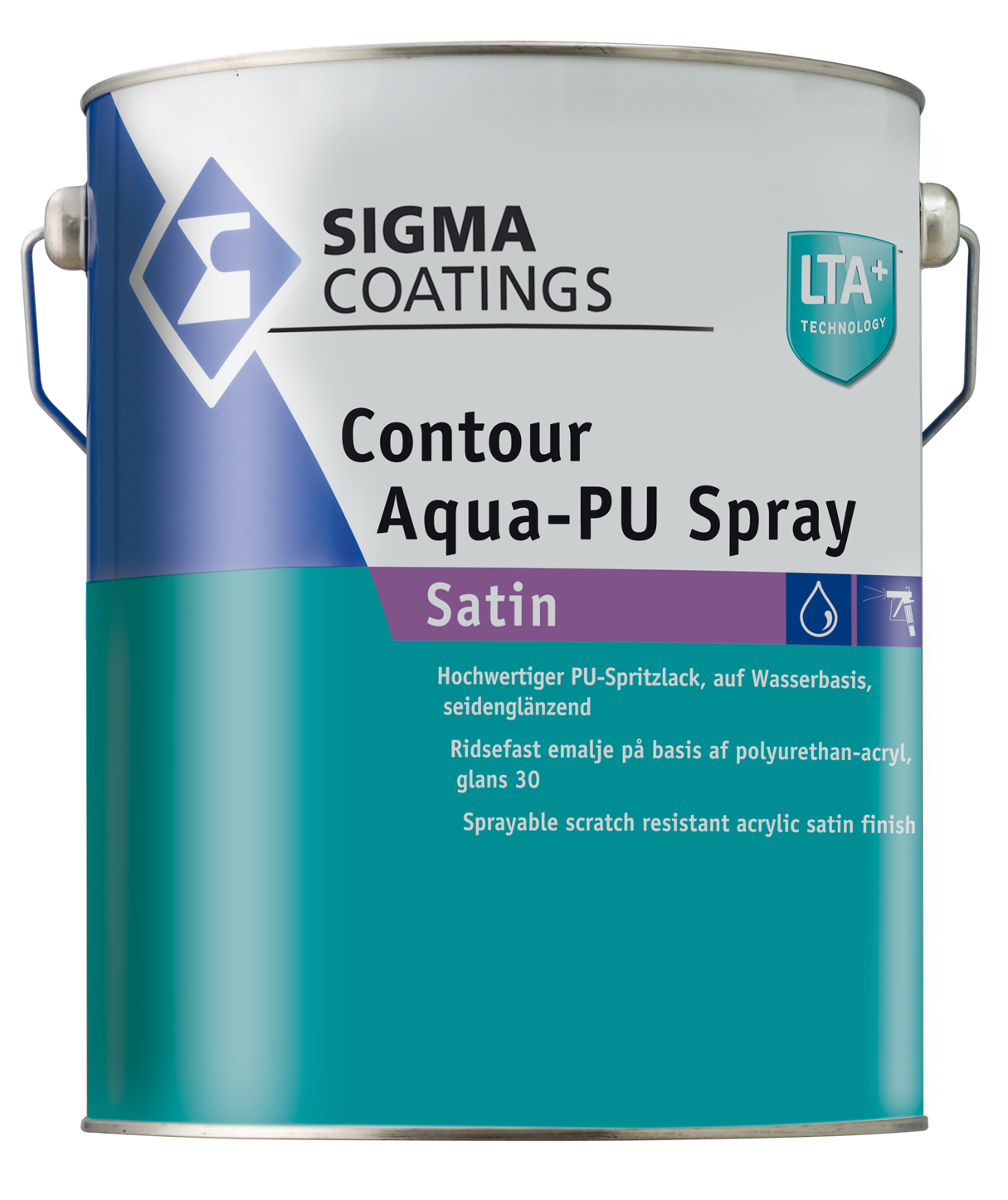 Contour Aqua-PU Spray Satin