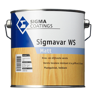 Laboratorium Negen speling Sigmavar WS Matt - Sigma.be